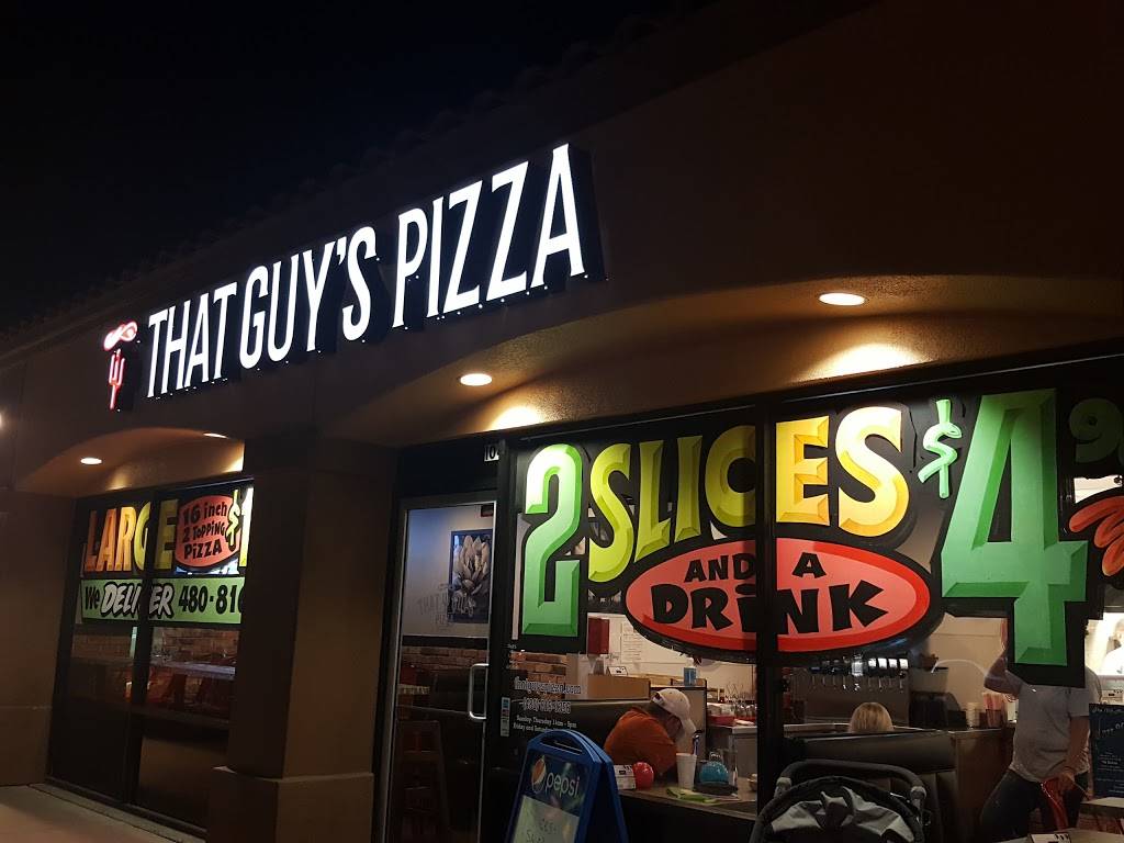 That Guys Pizza | restaurant | 16948 E Shea Blvd, Fountain Hills, AZ 85268, USA | 4808161356 OR +1 480-816-1356
