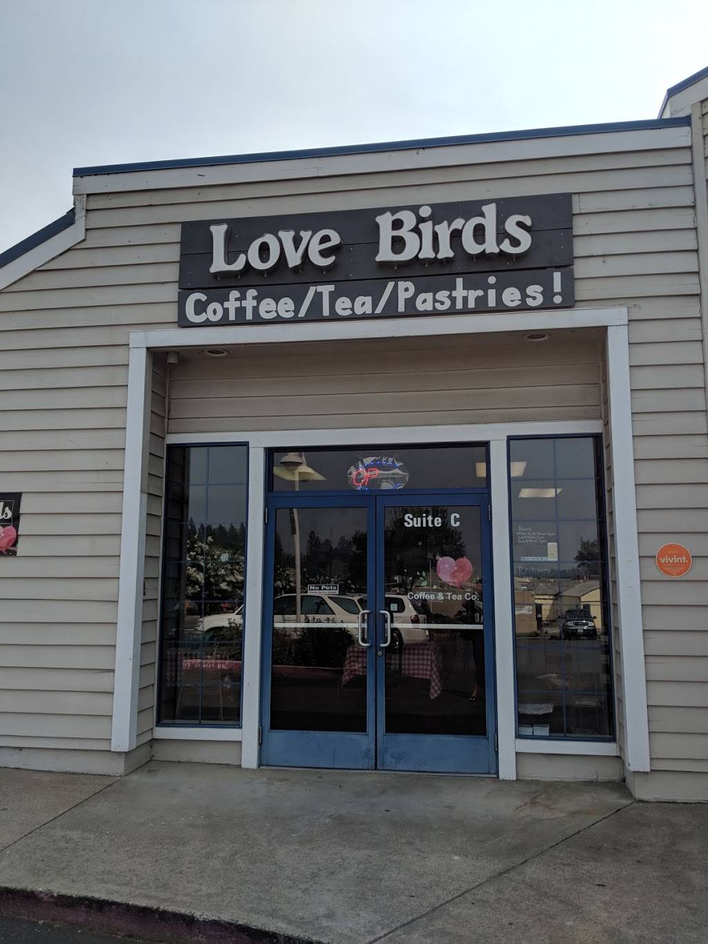 Love Birds Coffee & Tea Co | bakery | 1390 Broadway suite c, Placerville, CA 95667, USA | 5303009891 OR +1 530-300-9891