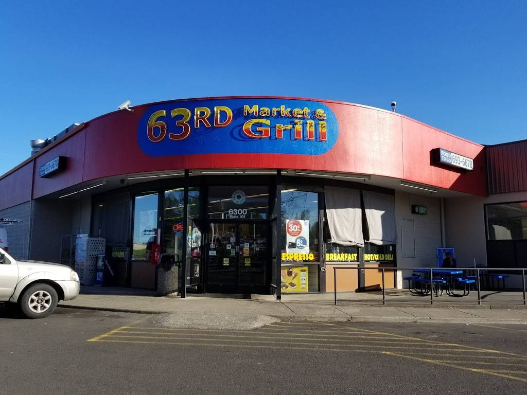 63rd Market & Grill | restaurant | 6300 NE St James Rd, Vancouver, WA 98663, USA | 3606936678 OR +1 360-693-6678