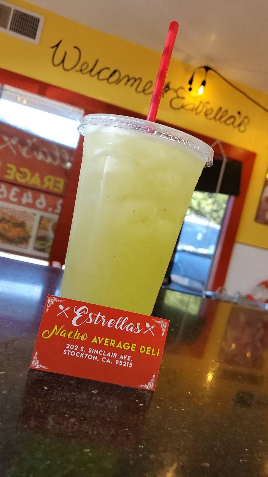 Estrellas Nacho average deli | restaurant | 202 S Sinclair Ave, Stockton, CA 95215, USA | 2092426436 OR +1 209-242-6436