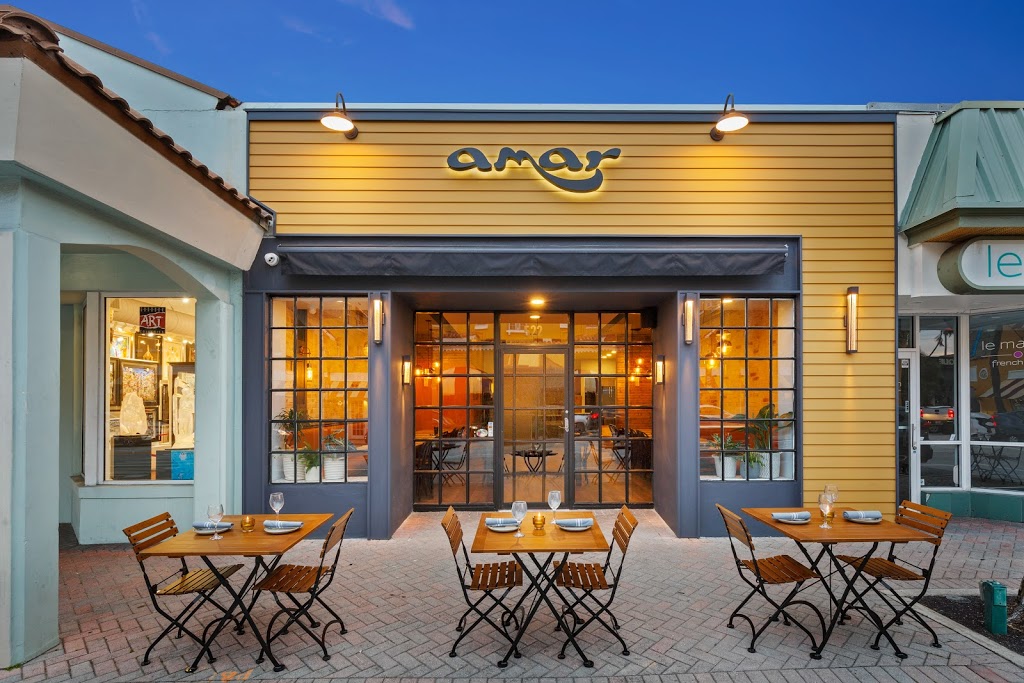 Amar Mediterranean Bistro | restaurant | 522 E Atlantic Ave, Delray Beach, FL 33483, USA | 5618655653 OR +1 561-865-5653