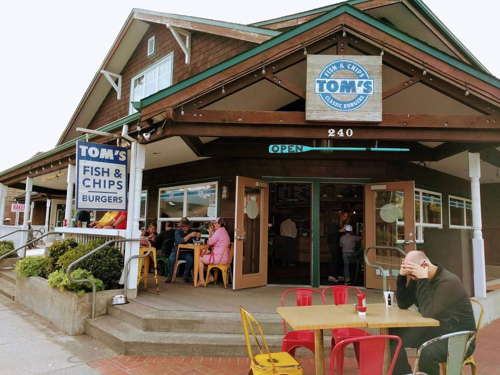 Toms Fish & Chips | restaurant | 240 N Hemlock St, Cannon Beach, OR 97110, USA | 5034364301 OR +1 503-436-4301