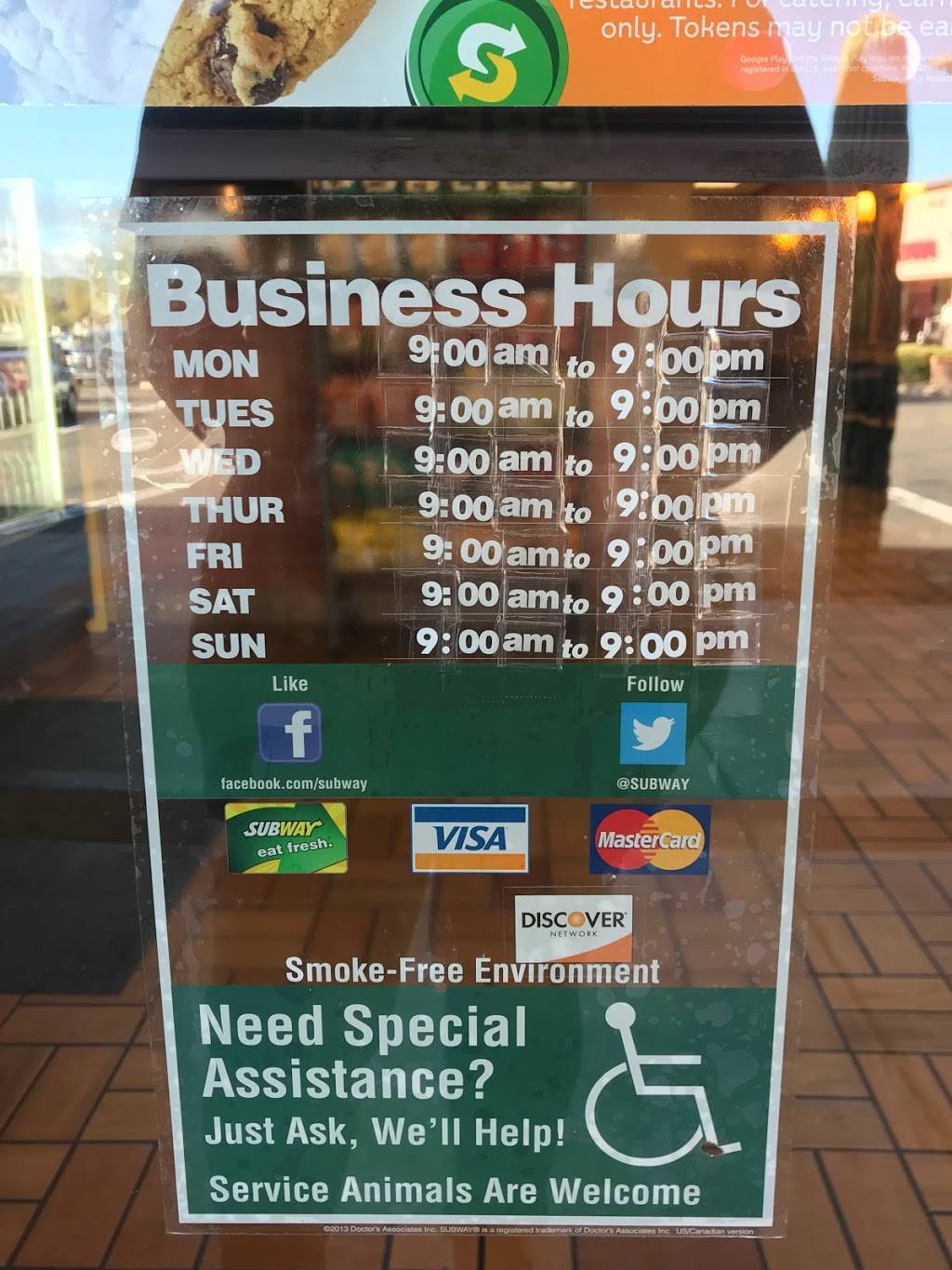 Subway Restaurants | restaurant | 3655 West Anthem Way Suite C 105 Anthem Marketplace, Anthem, AZ 85086, USA | 6235161900 OR +1 623-516-1900