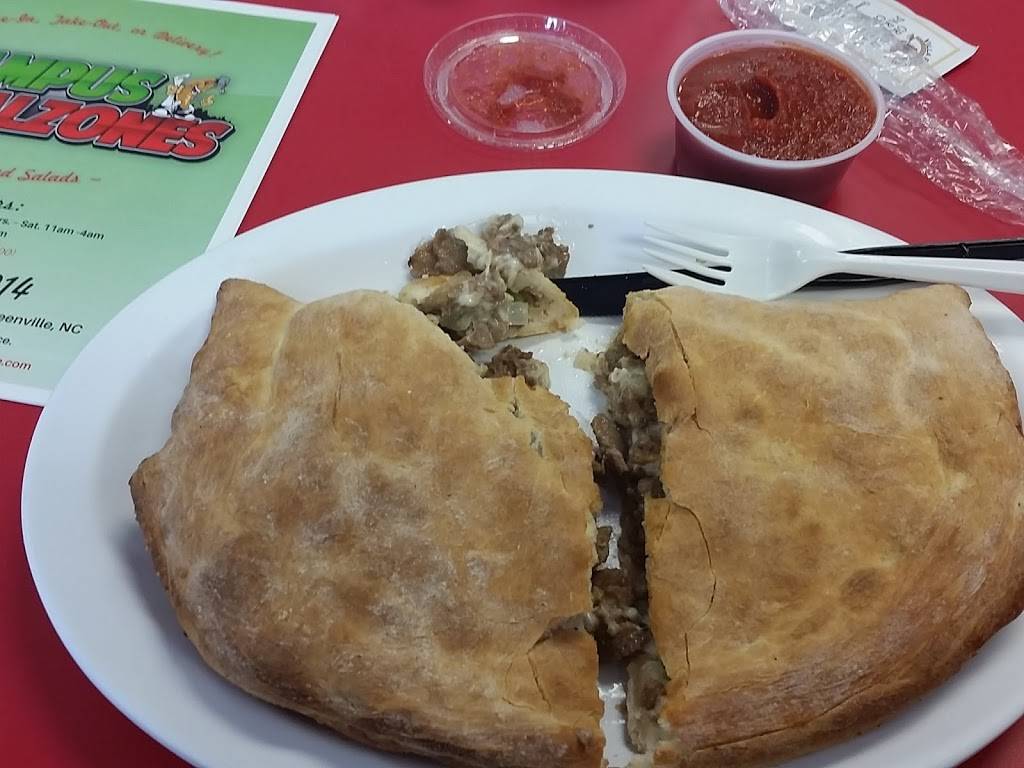 Campus Calzones | restaurant | 1915 Greenville Blvd SE, Greenville, NC 27858, USA | 2523211914 OR +1 252-321-1914