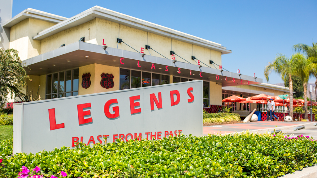 Legends Classic Diner | restaurant | 1155 E Rte 66, Glendora, CA 91740, USA | 6268522700 OR +1 626-852-2700