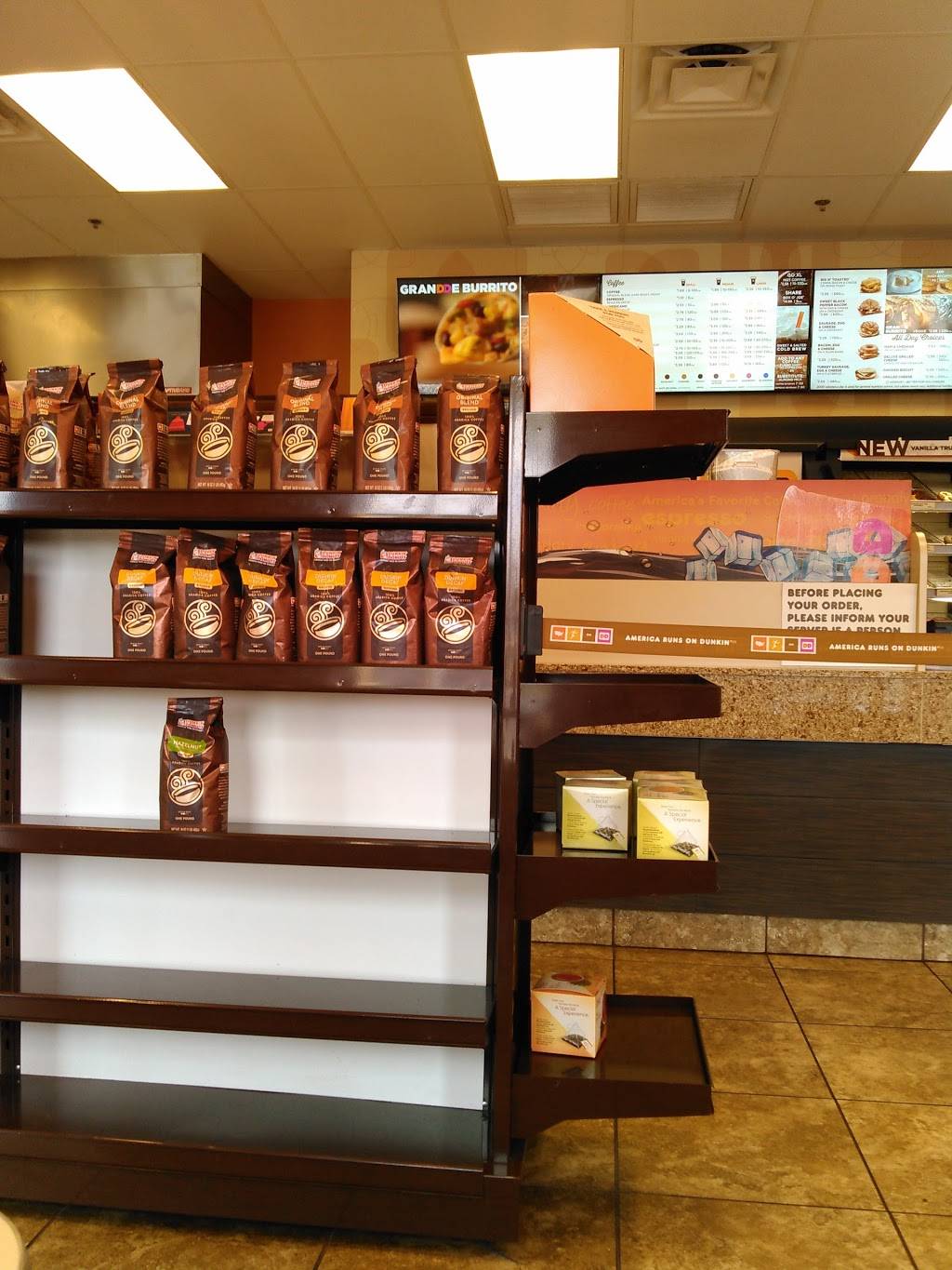 Dunkin | bakery | 1173 W Intl Speedway Blvd, Daytona Beach, FL 32114, USA | 3869477238 OR +1 386-947-7238