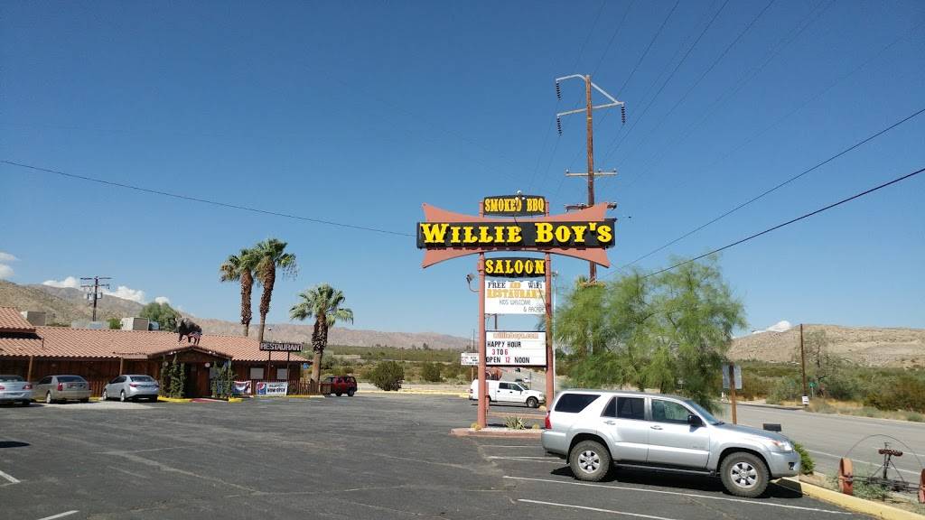 Willie Boys Saloon | restaurant | 50048 Twentynine Palms Highway, Morongo Valley, CA 92256, USA | 7603639988 OR +1 760-363-9988
