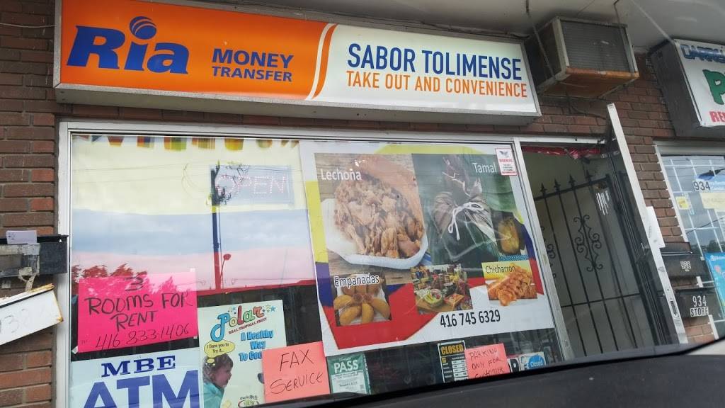 SABOR TOLIMENSE RESTAURANTE COLOMBIANO | restaurant | 938 Wilson Ave, North York, ON M3K 1E7, Canada | 4167456329 OR +1 416-745-6329