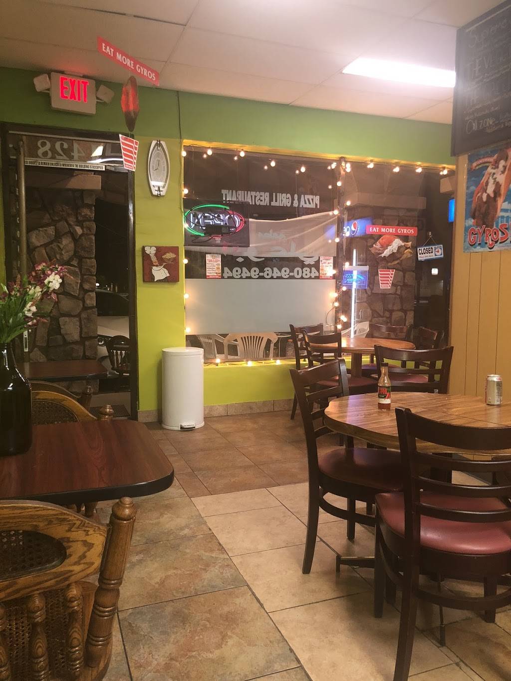 Pizza & Grill | restaurant | 1428 N Scottsdale Rd, Tempe, AZ 85281, USA | 6029303724 OR +1 602-930-3724