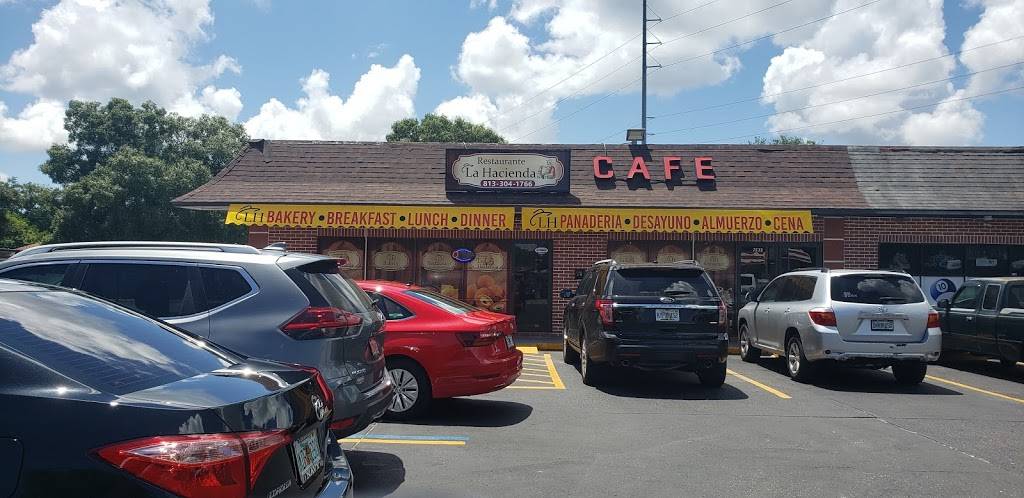 Restaurante La Hacienda & Bakery | restaurant | 7532 N Armenia Ave, Tampa, FL 33604, USA | 8133041766 OR +1 813-304-1766