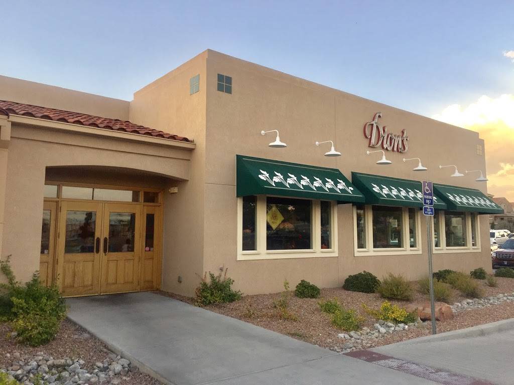 Dions | restaurant | 1600 Towne Center Ln, Albuquerque, NM 87106, USA | 5052481010 OR +1 505-248-1010