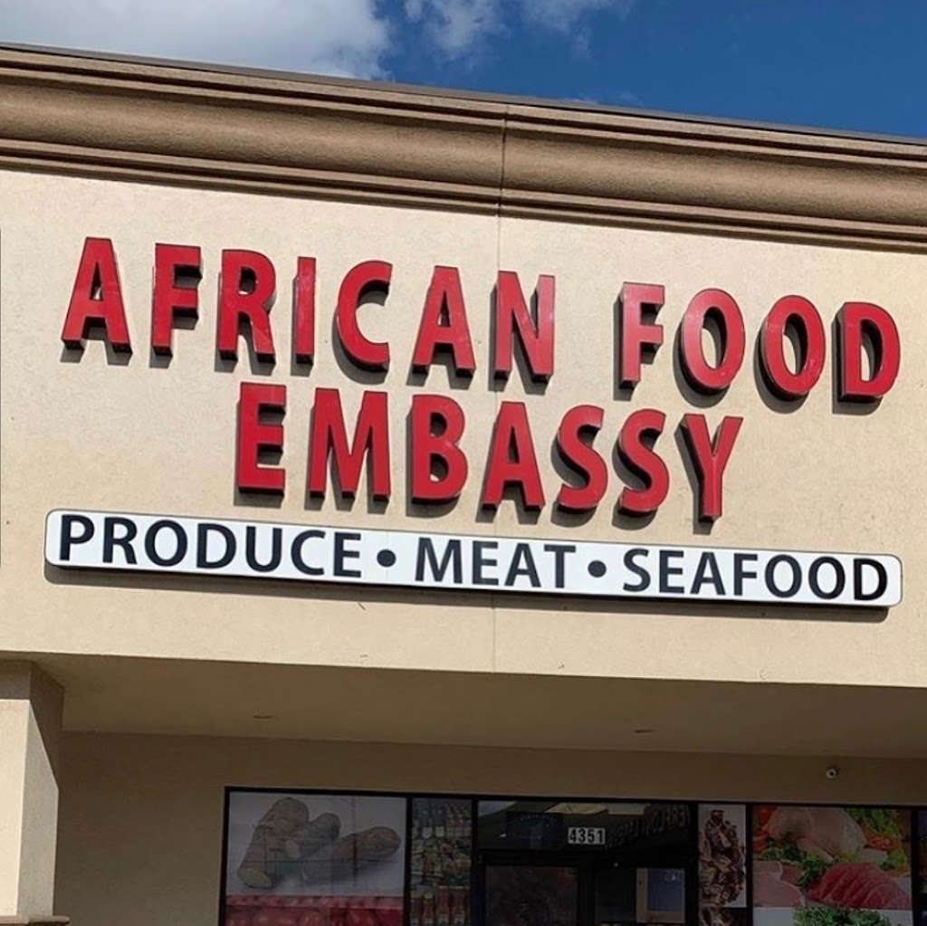 African Food Embassy | restaurant | 18311 Clay Rd Suite A4, Houston, TX 77084, USA | 3462522445 OR +1 346-252-2445