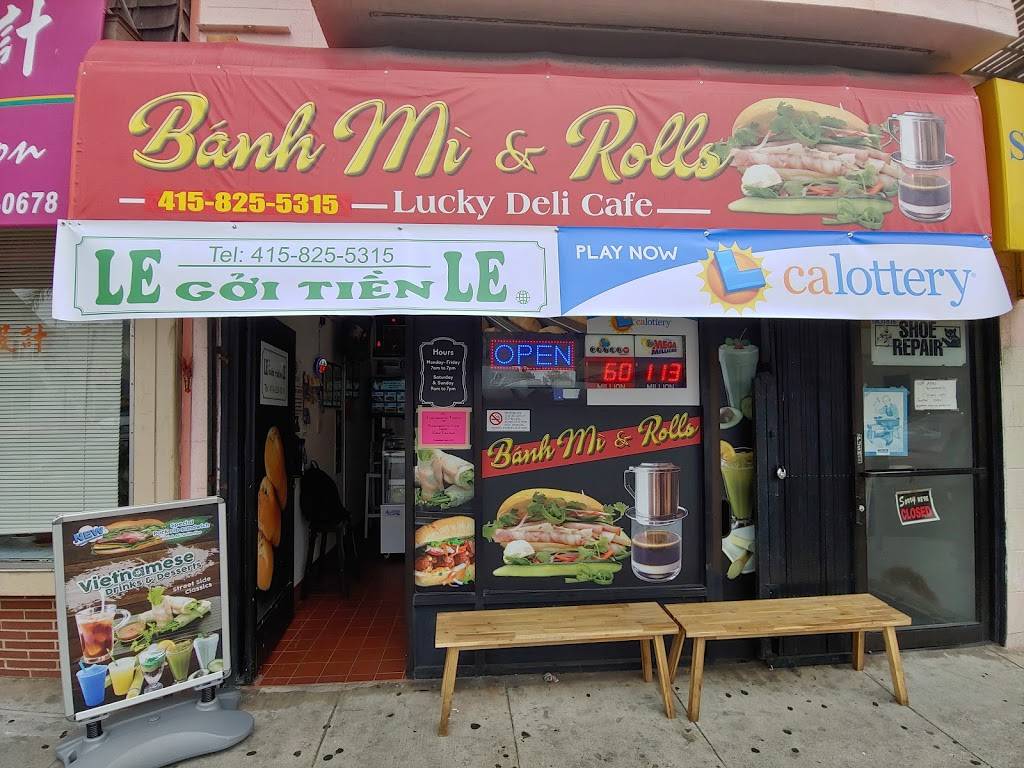 Lucky Deli Cafe | restaurant | 2609 San Bruno Ave, San Francisco, CA 94134, USA | 4158255315 OR +1 415-825-5315