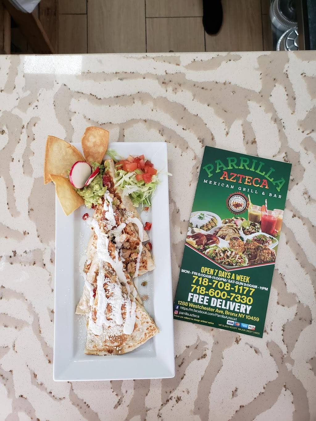 Parrilla Azteca | restaurant | 1288 Westchester Ave, The Bronx, NY 10459, USA | 7187081177 OR +1 718-708-1177