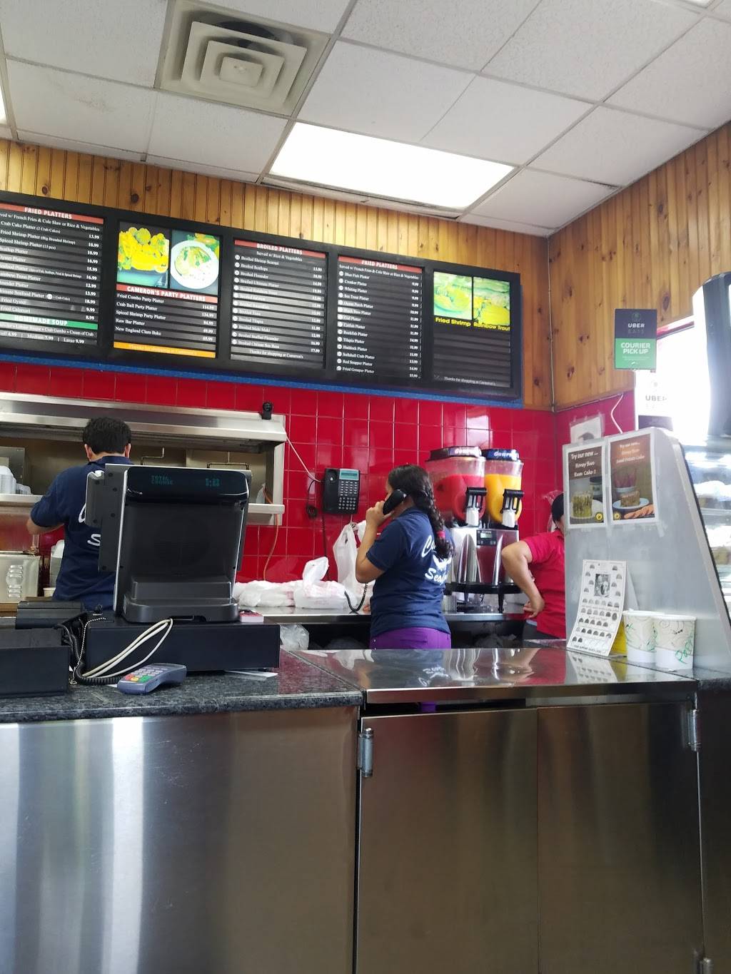 Camerons Seafood | restaurant | 3919 Branch Ave, Marlow Heights, MD 20748, USA | 3013162000 OR +1 301-316-2000