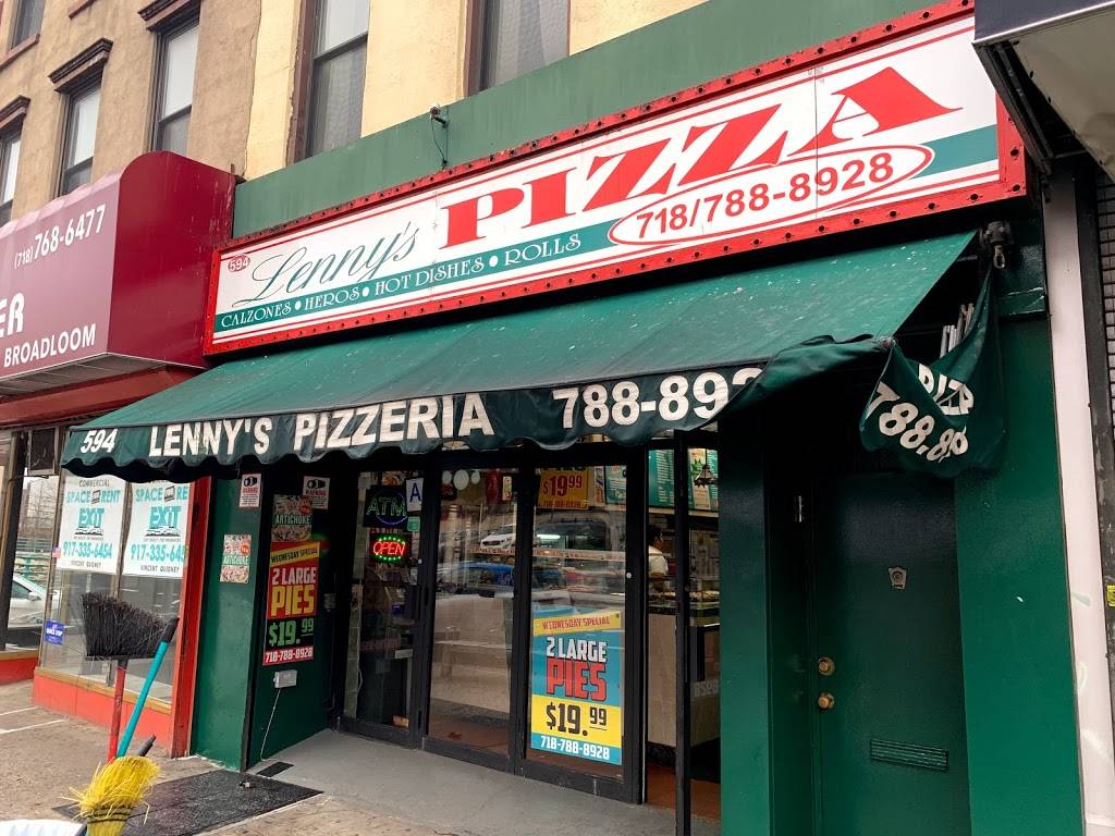 Lennys Pizzeria | restaurant | 5436, 594 5th Ave, Brooklyn, NY 11215, USA | 7187888928 OR +1 718-788-8928