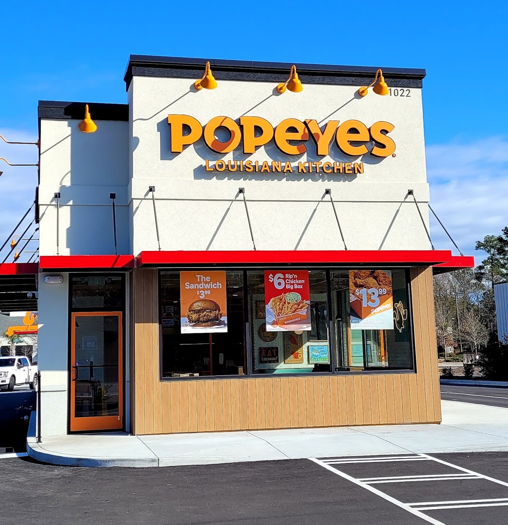 Popeyes Louisiana Kitchen | restaurant | 1022 US-80, Pooler, GA 31322, USA | 9129902510 OR +1 912-990-2510