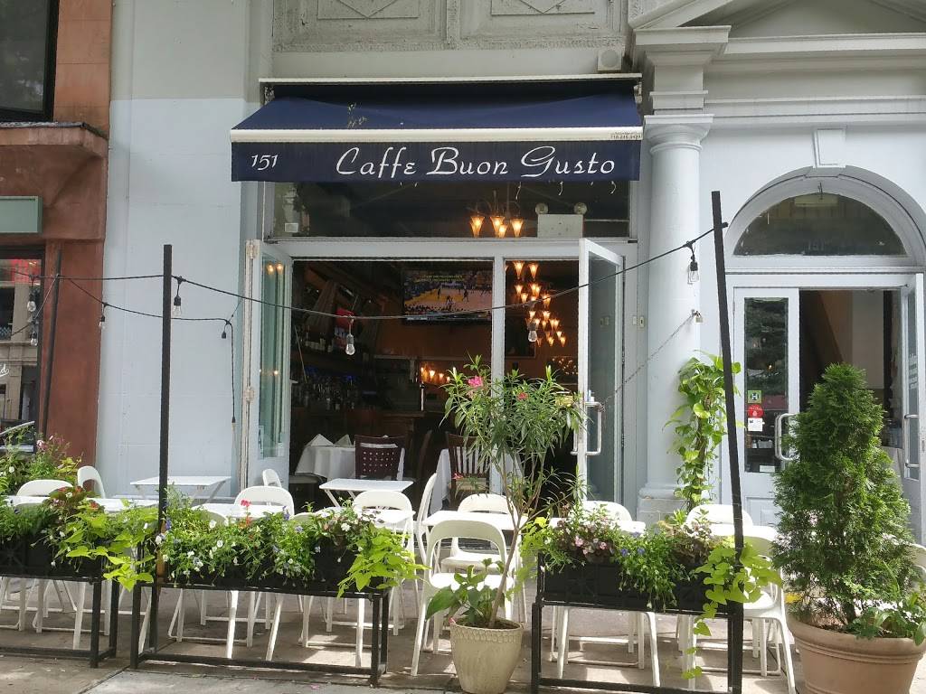 Caffe Buon Gusto | restaurant | 151 Montague St, Brooklyn, NY 11201, USA | 7186243838 OR +1 718-624-3838