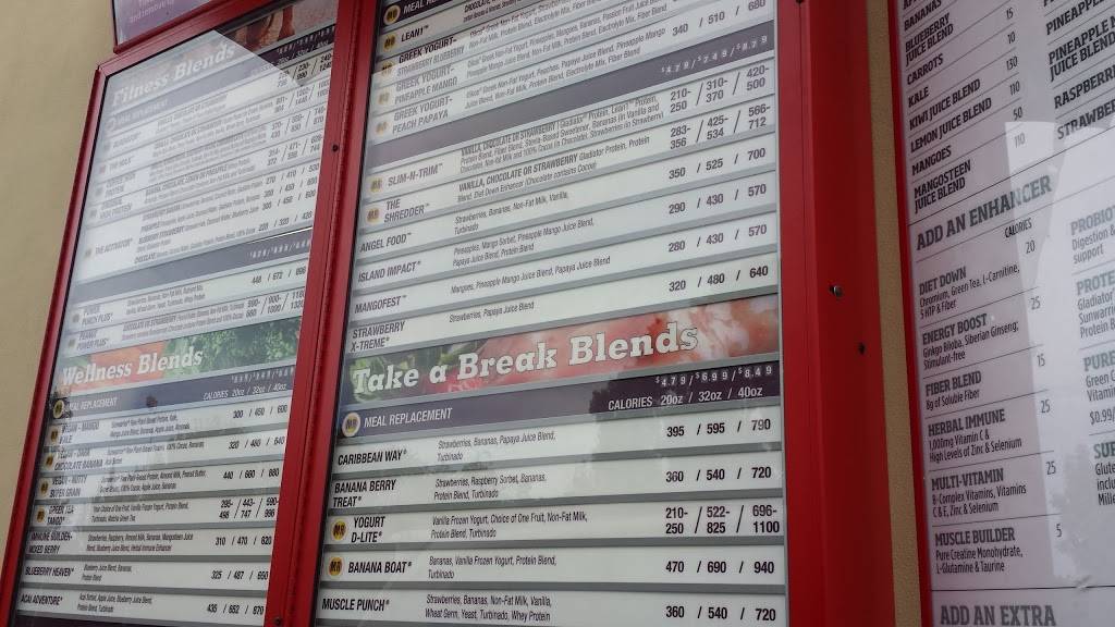 Smoothie King | restaurant | 18355 NW 57th Ave #101, Miami Gardens, FL 33055, USA | 3056212000 OR +1 305-621-2000