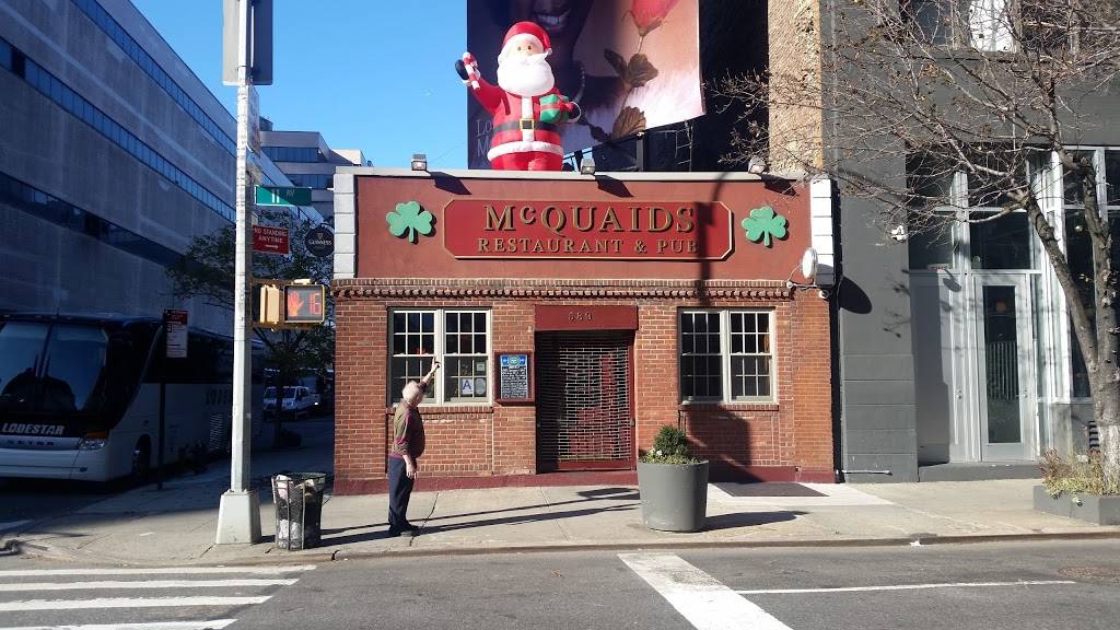 McQuaids Public House | restaurant | 589 11th Ave, New York, NY 10036, USA | 6467918203 OR +1 646-791-8203