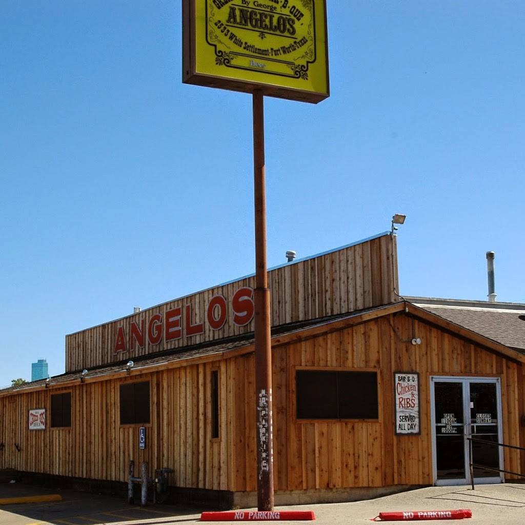 Angelos Bar-B-Que | restaurant | 2533 White Settlement Rd, Fort Worth, TX 76107, USA | 8173320357 OR +1 817-332-0357