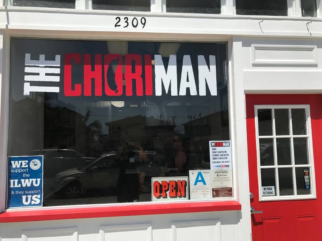 The Chori-Man | restaurant | 2309 S Alma St, San Pedro, CA 90731, USA | 4242872414 OR +1 424-287-2414
