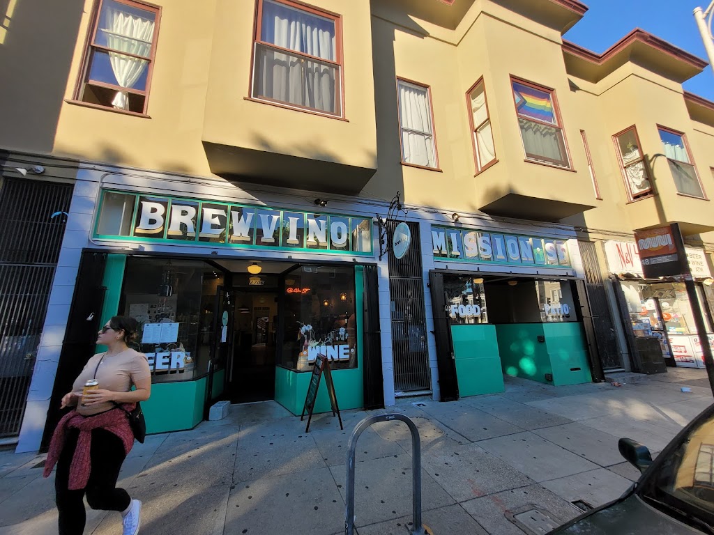 BrewVino, SF | restaurant | 2706 24th St, San Francisco, CA 94110, USA | 4158345363 OR +1 415-834-5363