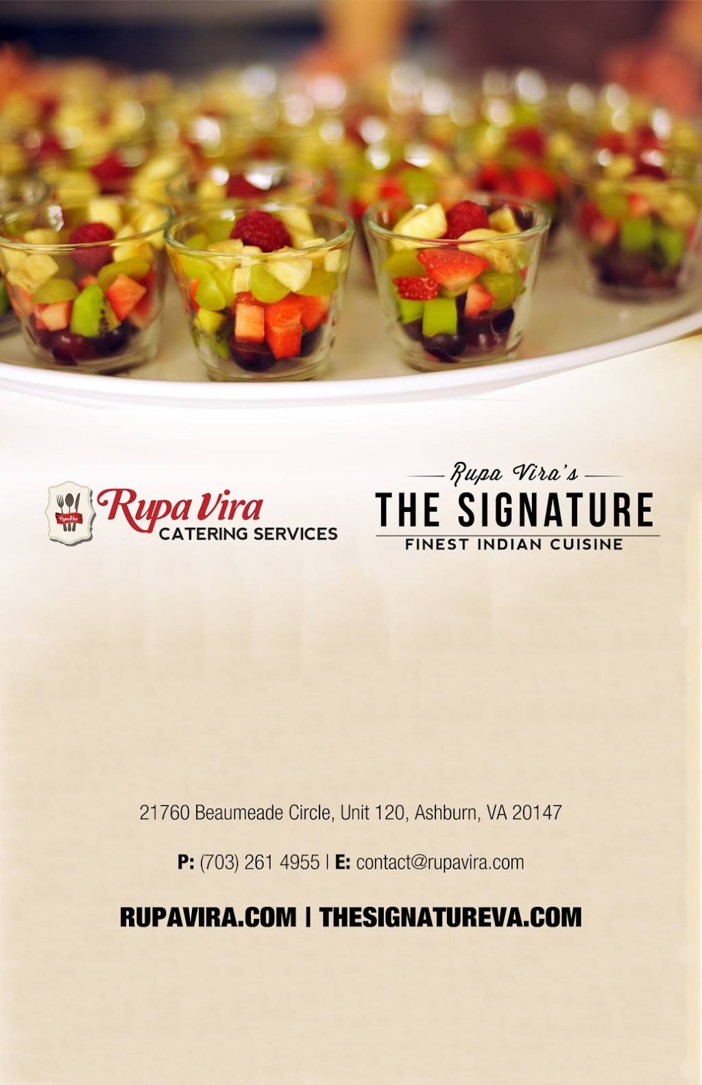 Rupa Vira Catering Services | restaurant | 4121 Meadow Hill Ln, Fairfax, VA 22033, USA | 7032614955 OR +1 703-261-4955