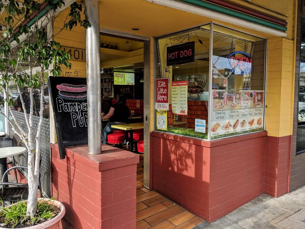 Pampered Pup | restaurant | 1401 Park St, Alameda, CA 94501, USA | 5105212321 OR +1 510-521-2321