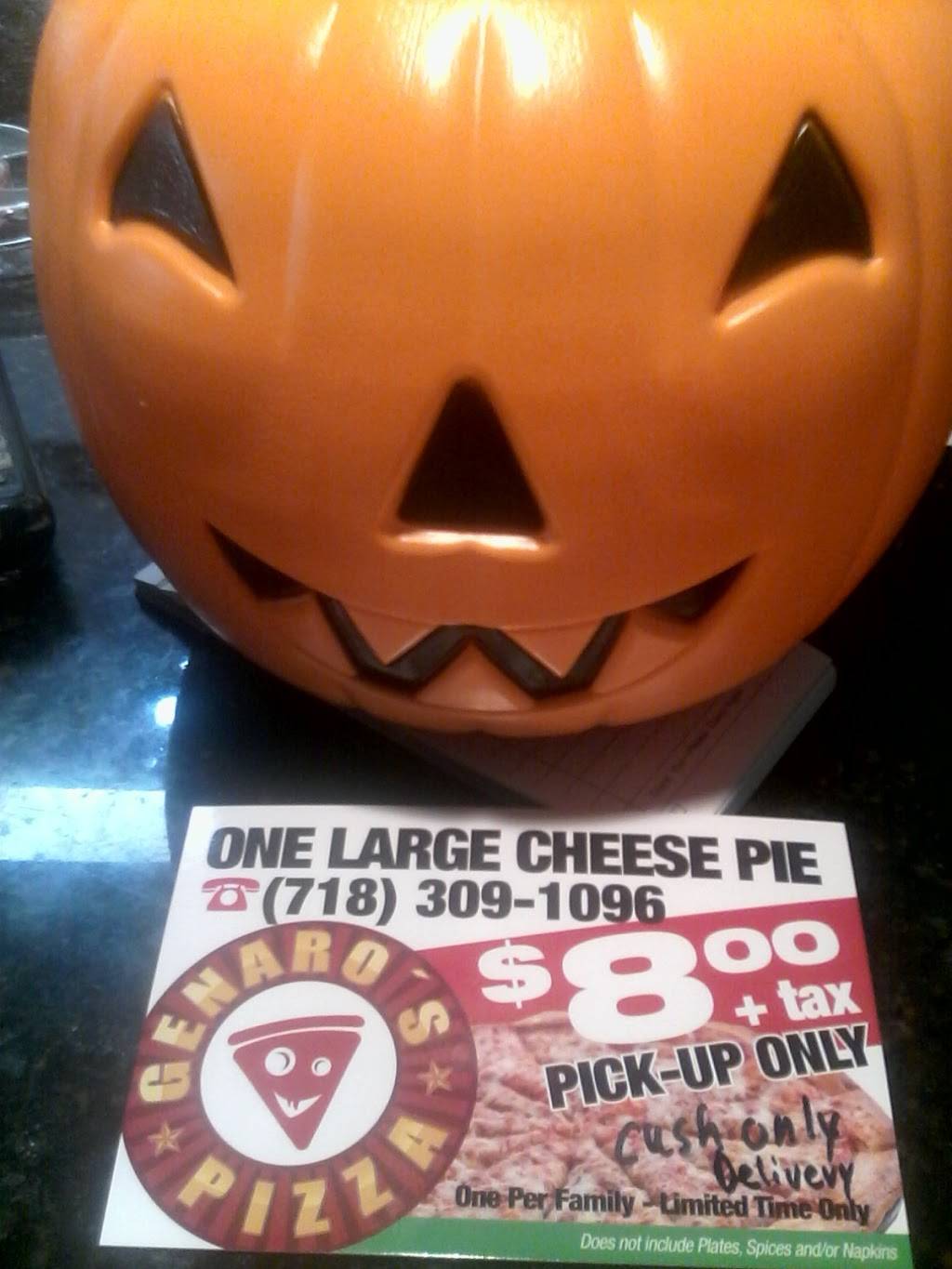 Genaros pizzeria | meal delivery | 18-12 College Point Blvd, Flushing, NY 11356, USA | 7183091096 OR +1 718-309-1096