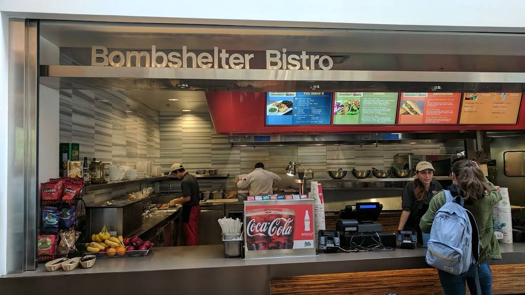 Bombshelter Bistro | restaurant | 617 Charles E Young Dr S, Los Angeles, CA 90095, USA | 3102064773 OR +1 310-206-4773