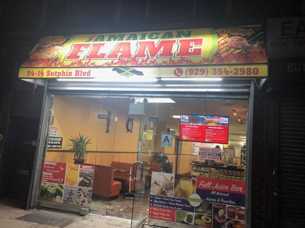 D’Edge Jamaican Flame | restaurant | 94-14 Sutphin Blvd, Jamaica, NY 11435, USA | 9293542980 OR +1 929-354-2980