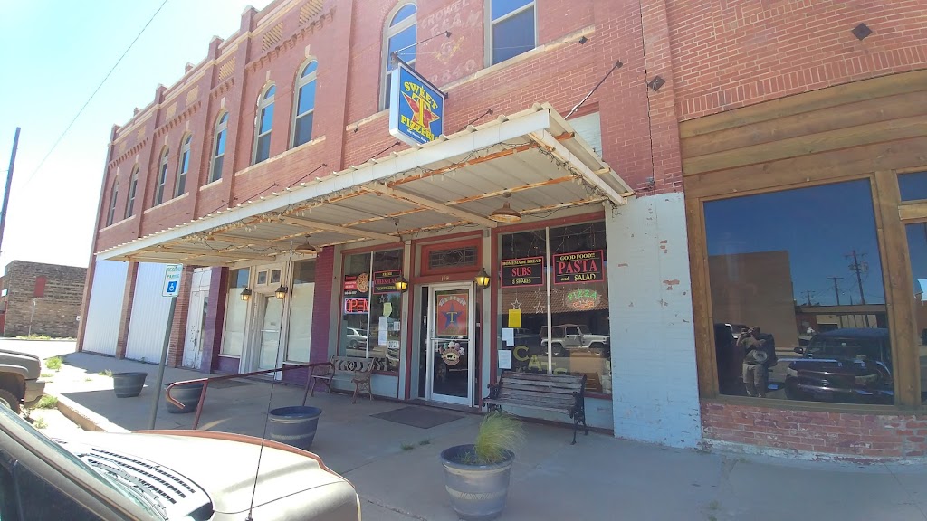 Sweet T Pizza | restaurant | 109 N Main St, Crowell, TX 79227, USA | 9406841357 OR +1 940-684-1357