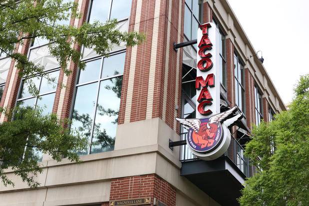 Taco Mac | restaurant | 573 Main St NE, Atlanta, GA 30324, USA | 4045745813 OR +1 404-574-5813