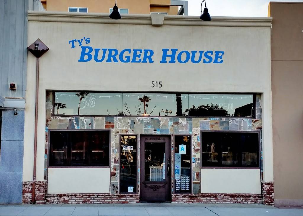 Tys Burger House | restaurant | 515 Mission Ave, Oceanside, CA 92054, USA | 7607575890 OR +1 760-757-5890