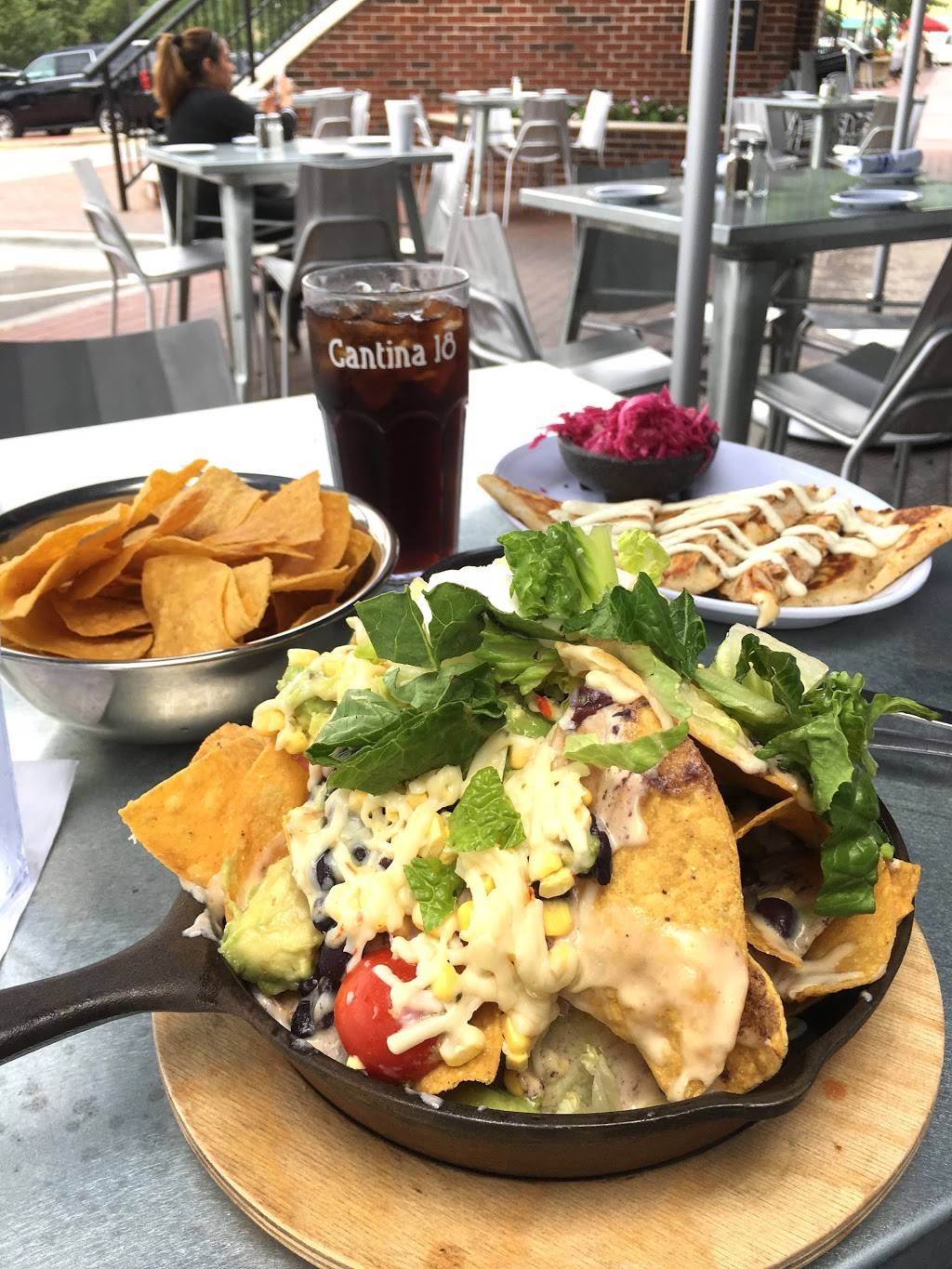 Cantina 18 | restaurant | 433 Daniels St, Raleigh, NC 27605, USA | 9198359911 OR +1 919-835-9911
