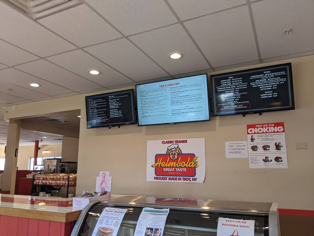 Teds Fish Fry | restaurant | 1663 U.S. 9, Clifton Park, NY 12065, USA | 5183738300 OR +1 518-373-8300