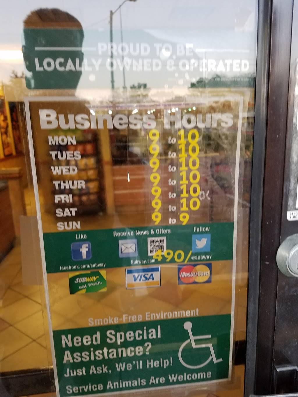 Subway Restaurants | restaurant | 3402 S Dale Mabry Hwy, Tampa, FL 33629, USA | 8138316598 OR +1 813-831-6598