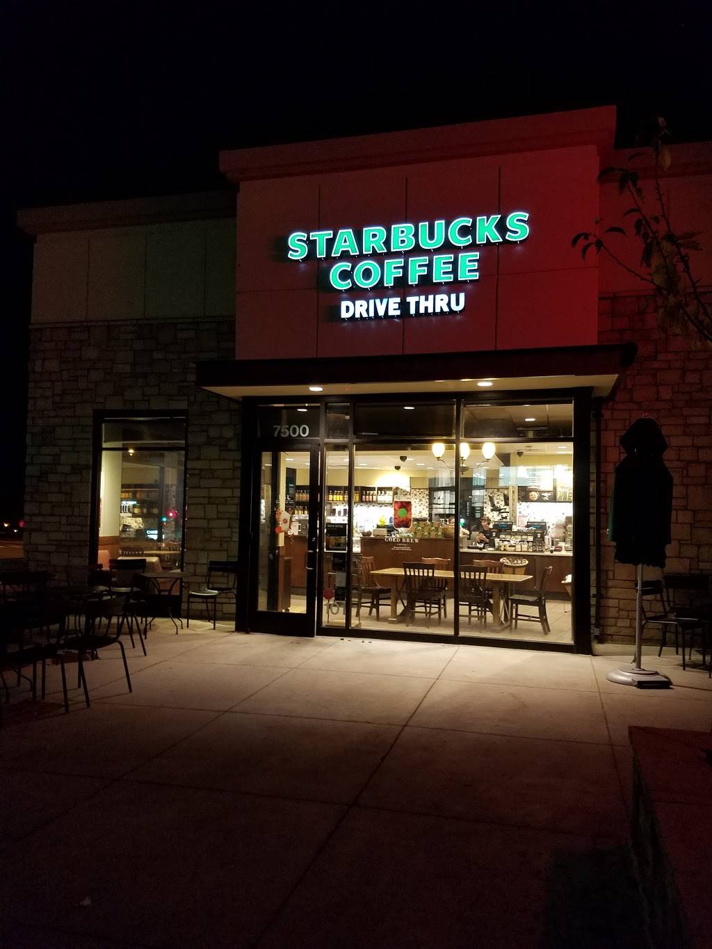 Starbucks | cafe | 7500 S Gartrell Rd #101, Aurora, CO 80016, USA | 3036901104 OR +1 303-690-1104