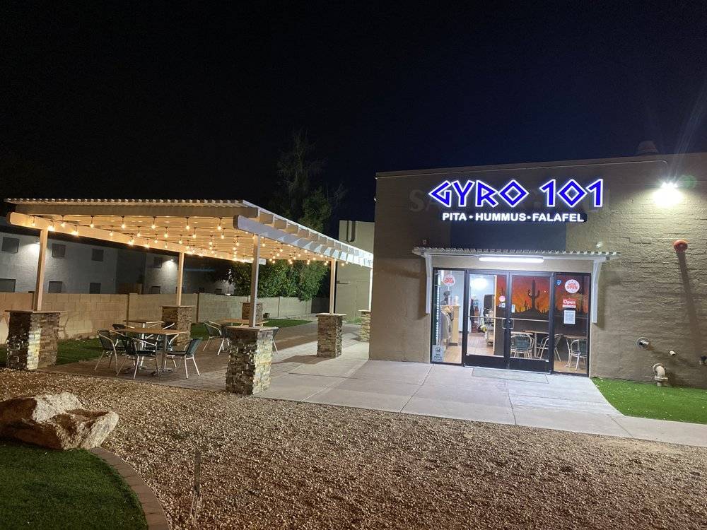 GYRO 101 | restaurant | 8770 E McDowell Rd, Scottsdale, AZ 85257, USA | 4806295874 OR +1 480-629-5874