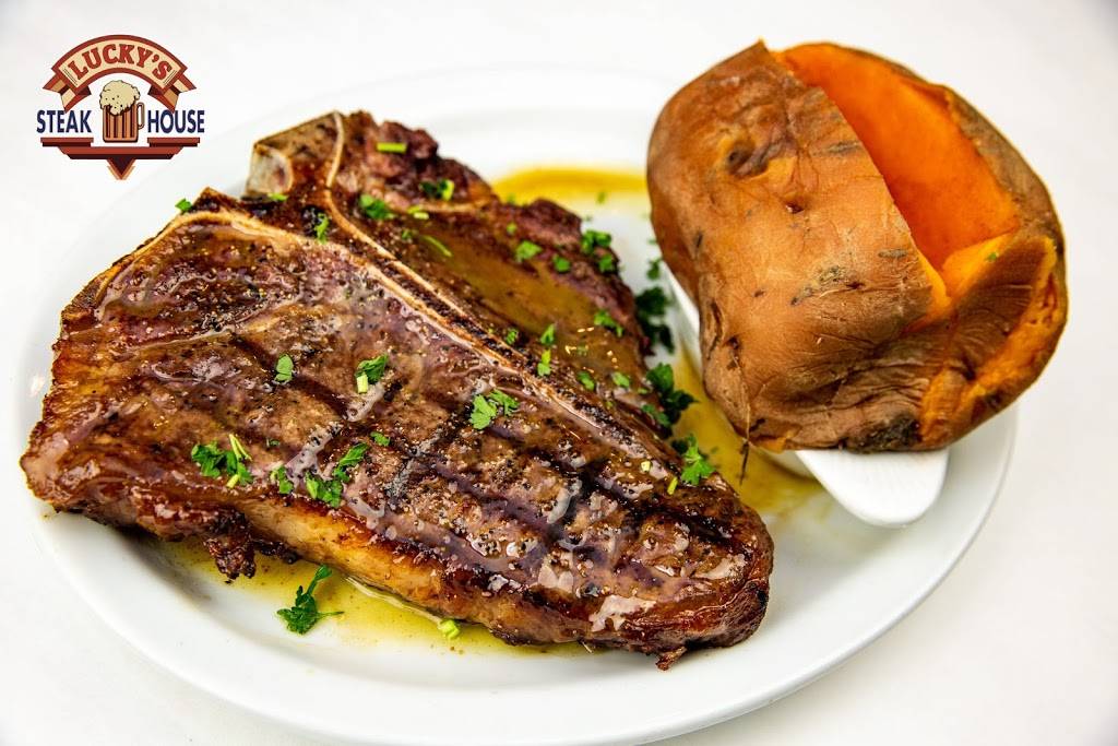 Luckys Steakhouse | restaurant | 830 Joe Mann Blvd, Midland, MI 48642, USA | 9896339133 OR +1 989-633-9133