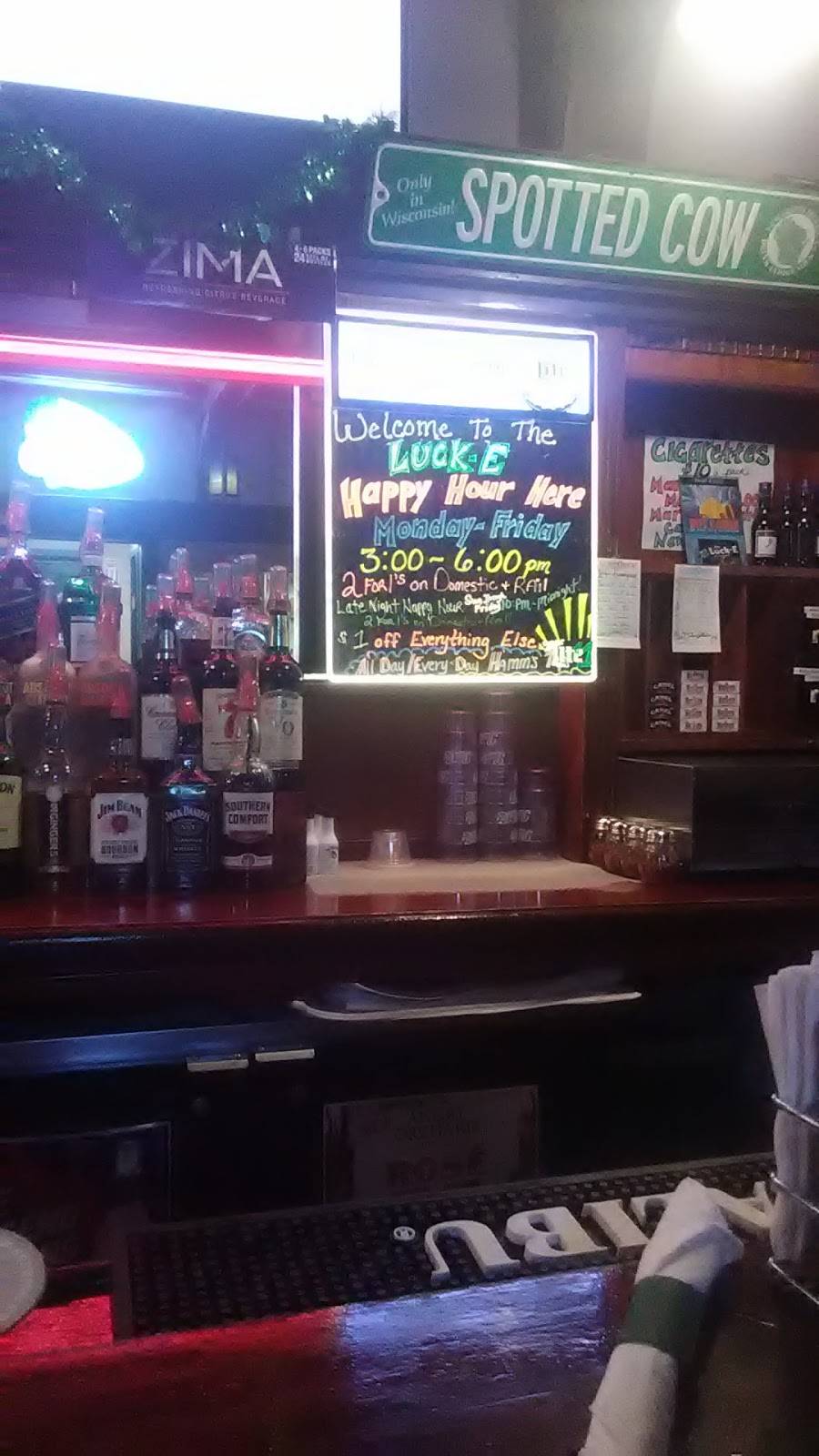 The Luck-E Bar and Restaurant | restaurant | 211 Main St S, Luck, WI 54853, USA | 7154728888 OR +1 715-472-8888