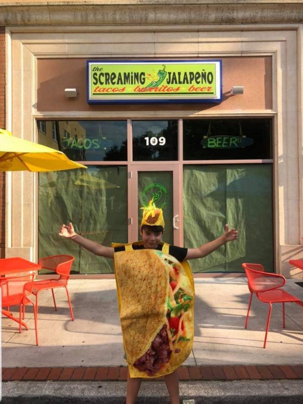 Screaming Jalapeno | restaurant | 100 Main St Suite 109, Safety Harbor, FL 34695, USA | 7272239696 OR +1 727-223-9696