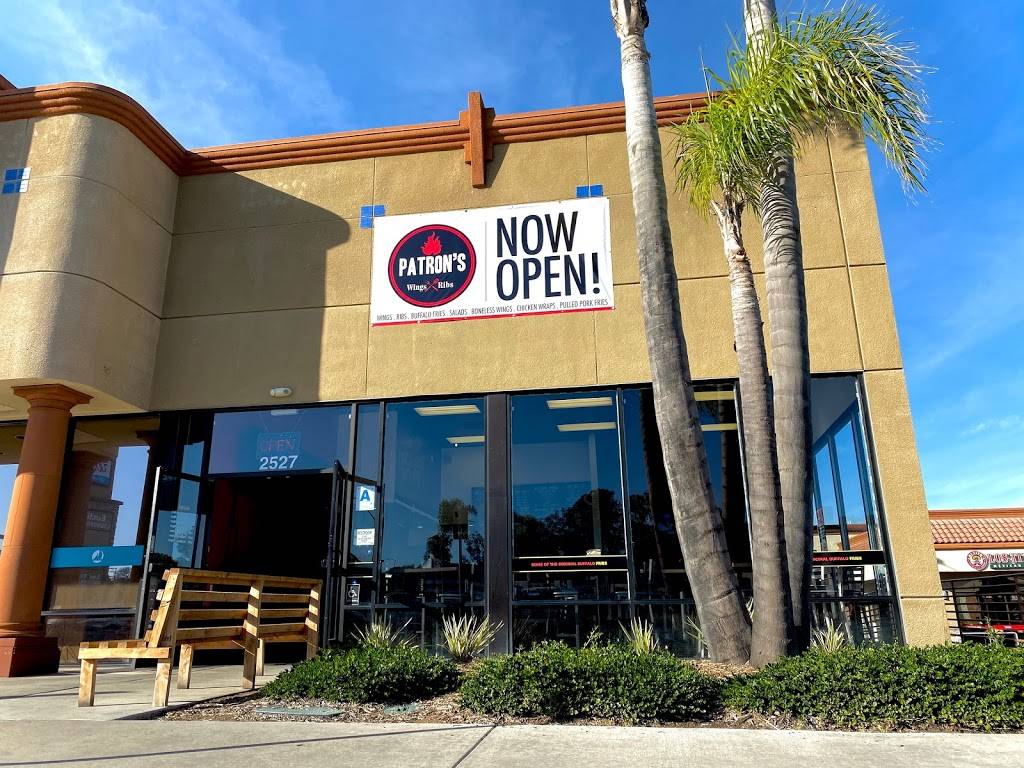 Patrons Wings & Ribs | restaurant | 2527 E Plaza Blvd, National City, CA 91950, USA | 6195121037 OR +1 619-512-1037