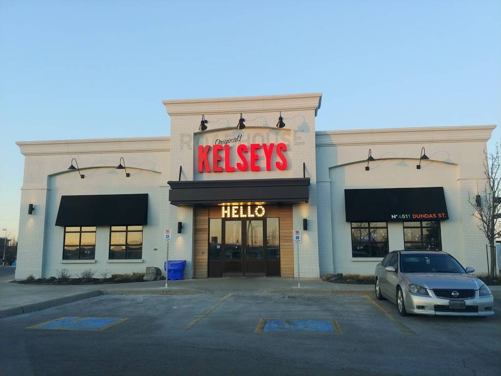 Kelseys Original Roadhouse | restaurant | 4511 Dundas St, Burlington, ON L7M 5B4, Canada | 9053352051 OR +1 905-335-2051
