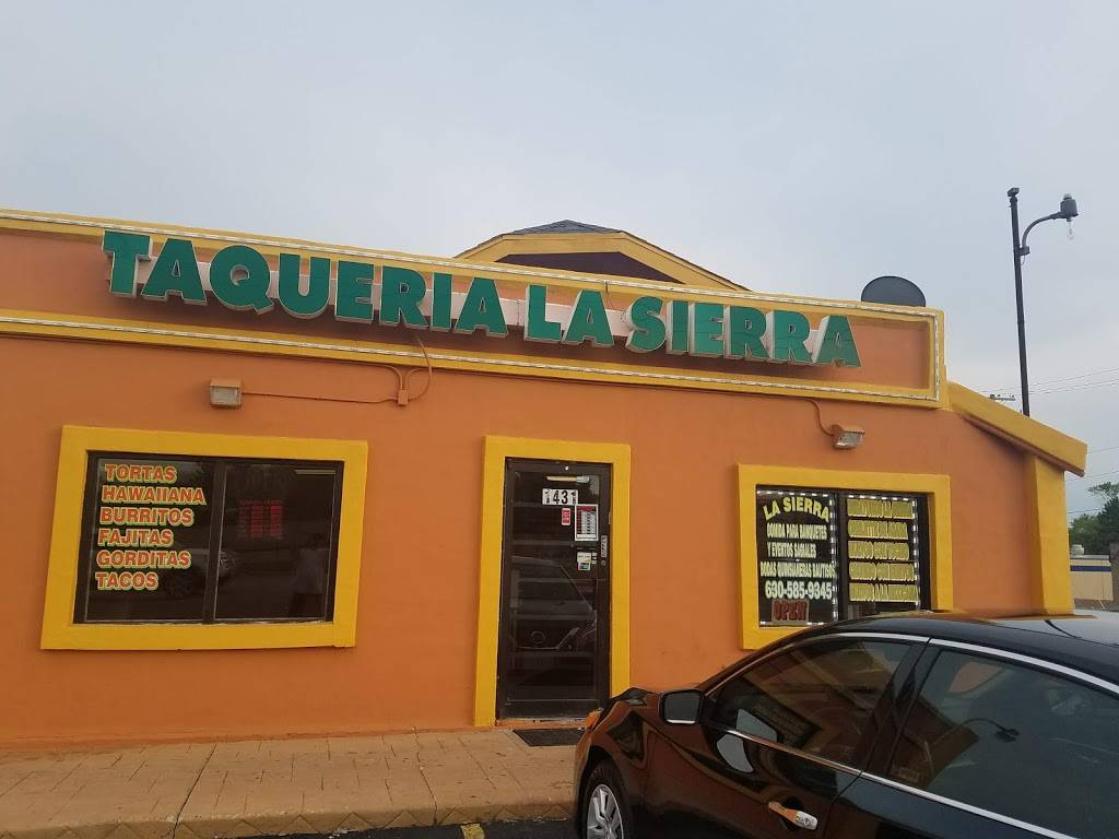 Taqueria La Sierra | restaurant | 1431 E New York St, Aurora, IL 60505, USA | 6305859345 OR +1 630-585-9345