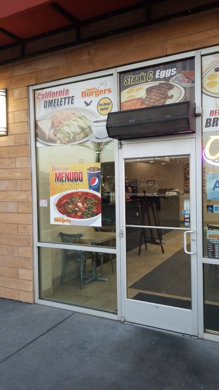 Chelos Burgers | restaurant | 1609 W Valley Blvd, Colton, CA 92324, USA | 9095726221 OR +1 909-572-6221