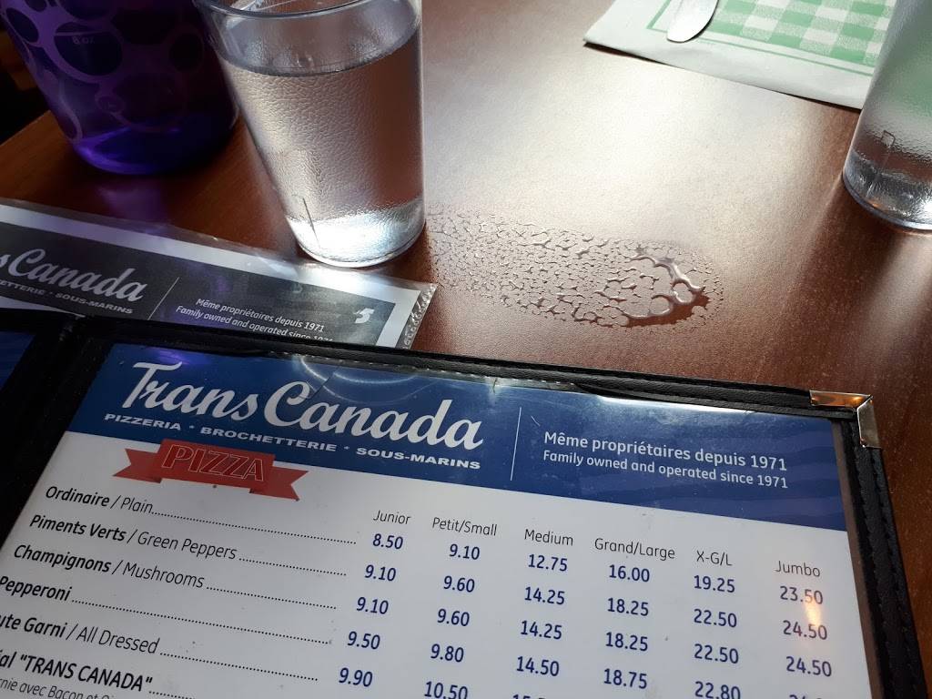 Trans Canada Pizzeria & Submarine | restaurant | 880 Rue Notre Dame, Lachine, QC H8S 2B7, Canada | 5146372266 OR +1 514-637-2266