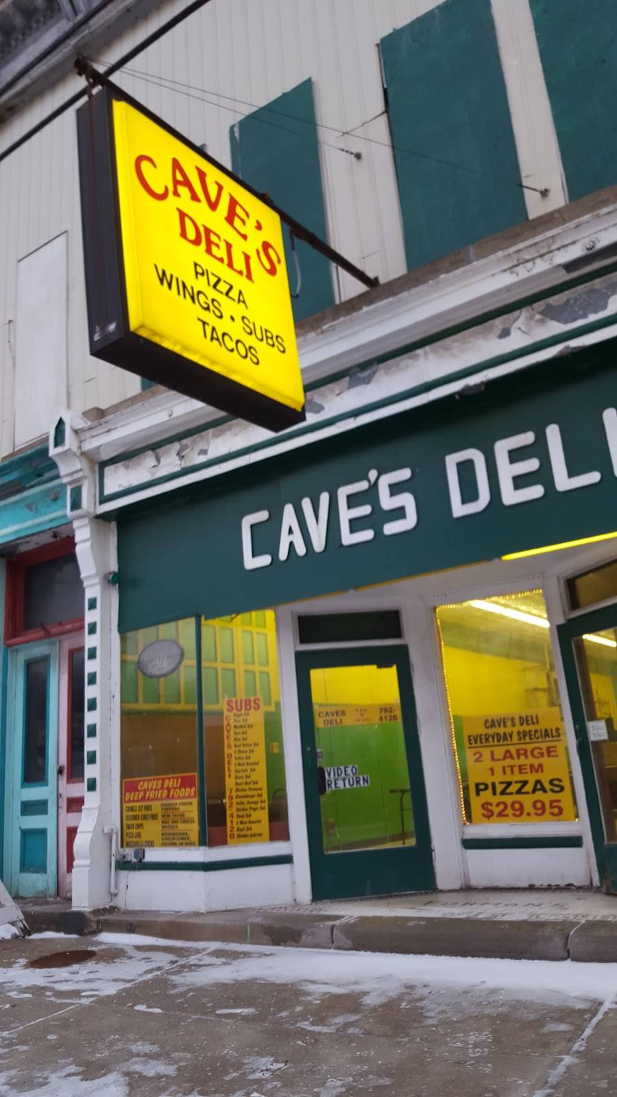 Caves Deli | restaurant | 14 Main St, Brocton, NY 14716, USA | 7167924120 OR +1 716-792-4120