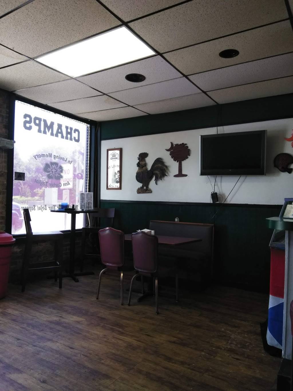 Champs Sports Bar & Grill | restaurant | 103 W Main St, Harleyville, SC 29448, USA | 8434627001 OR +1 843-462-7001